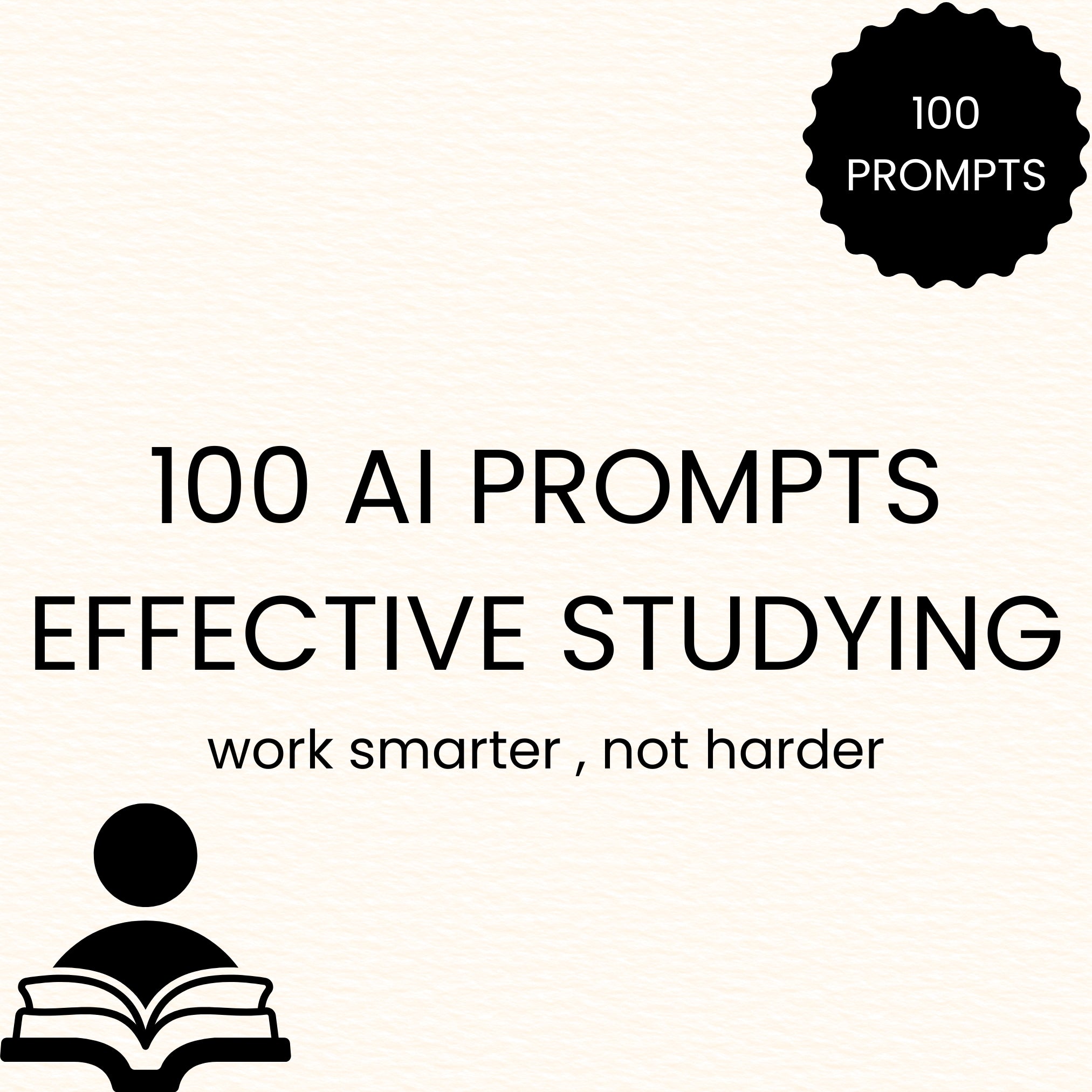 100 AI-Prompts für effektiveres Lernen Schule/Uni (inkl. PLR Lizenz)